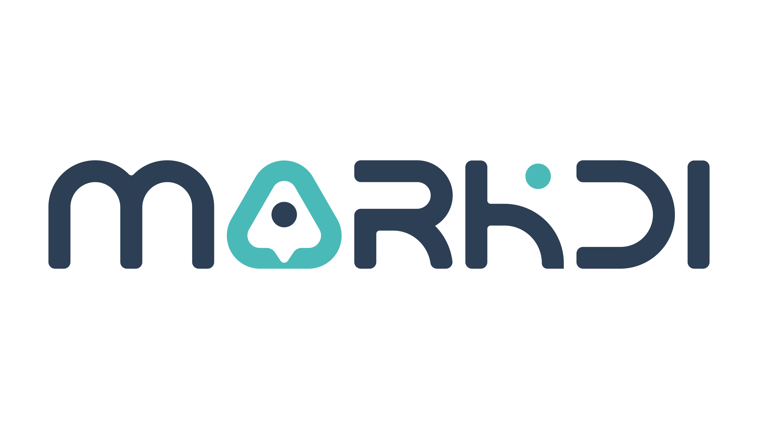 Logo de Markdi, agencia de marketing digital especializada en diseño web, redes sociales, branding y estrategia digital.